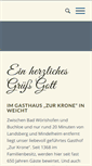 Mobile Screenshot of krone-weicht.de